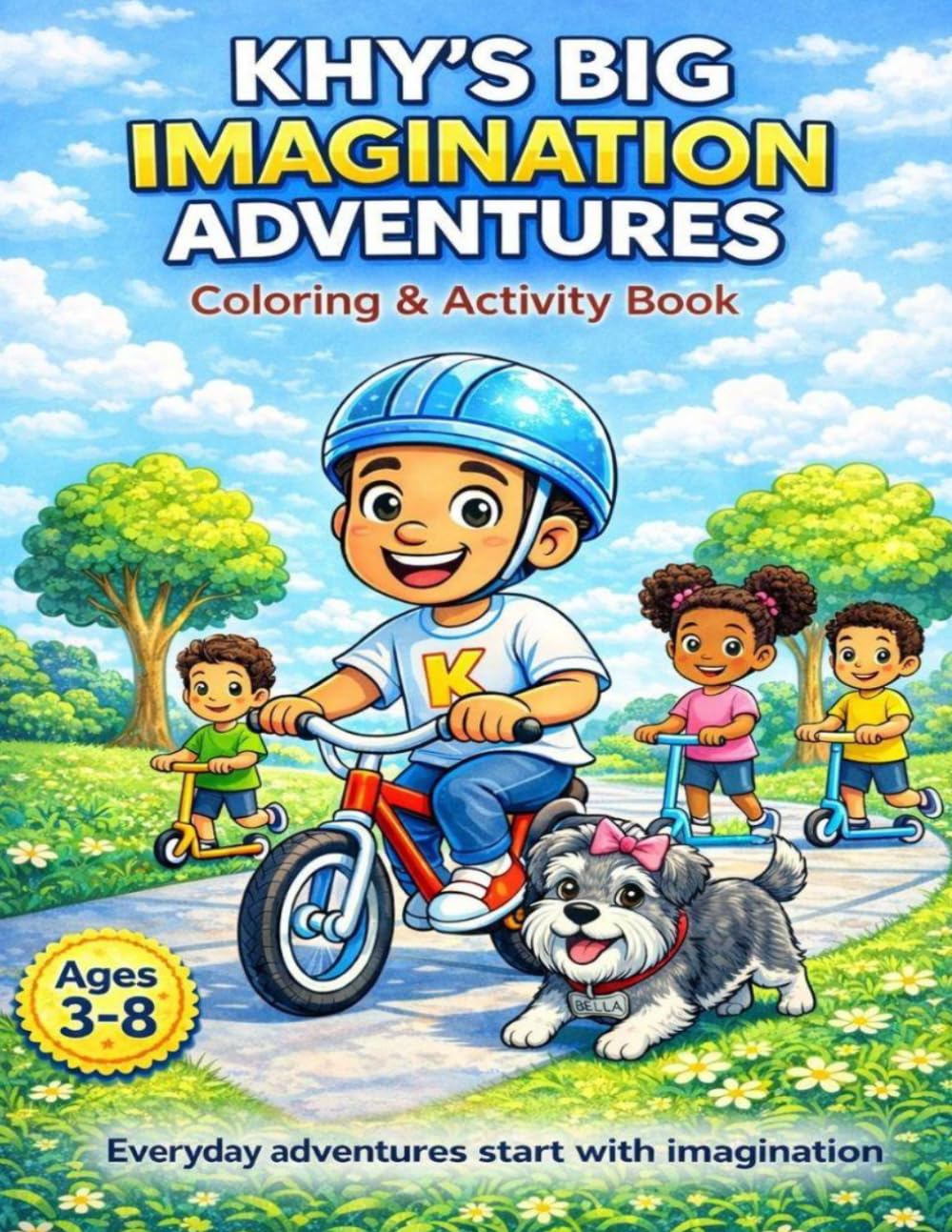 Khy's Big Imagination Adventures Coloring & Activities Book