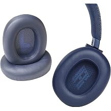 V-MOTA Earpads Compatible with JBL Live 660 NC Wireless Over-Ear Noise Cancelling Live660NC Headset,Replacement Cushions Repair Parts 1 Pair Dark Blue