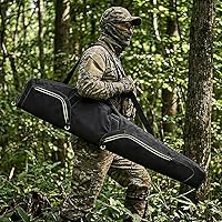 Vista 4 de Kylebooker Funda táctica para rifle con visor y escopeta, suave y acolchada