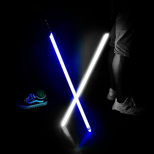 Miniatura 2 de Sable de luz profesional, Jedi Sith Force FX LED de duelo pesado, sable de luz recargable para adultos y niños, empuñadura de metal, sonido fuerte,
