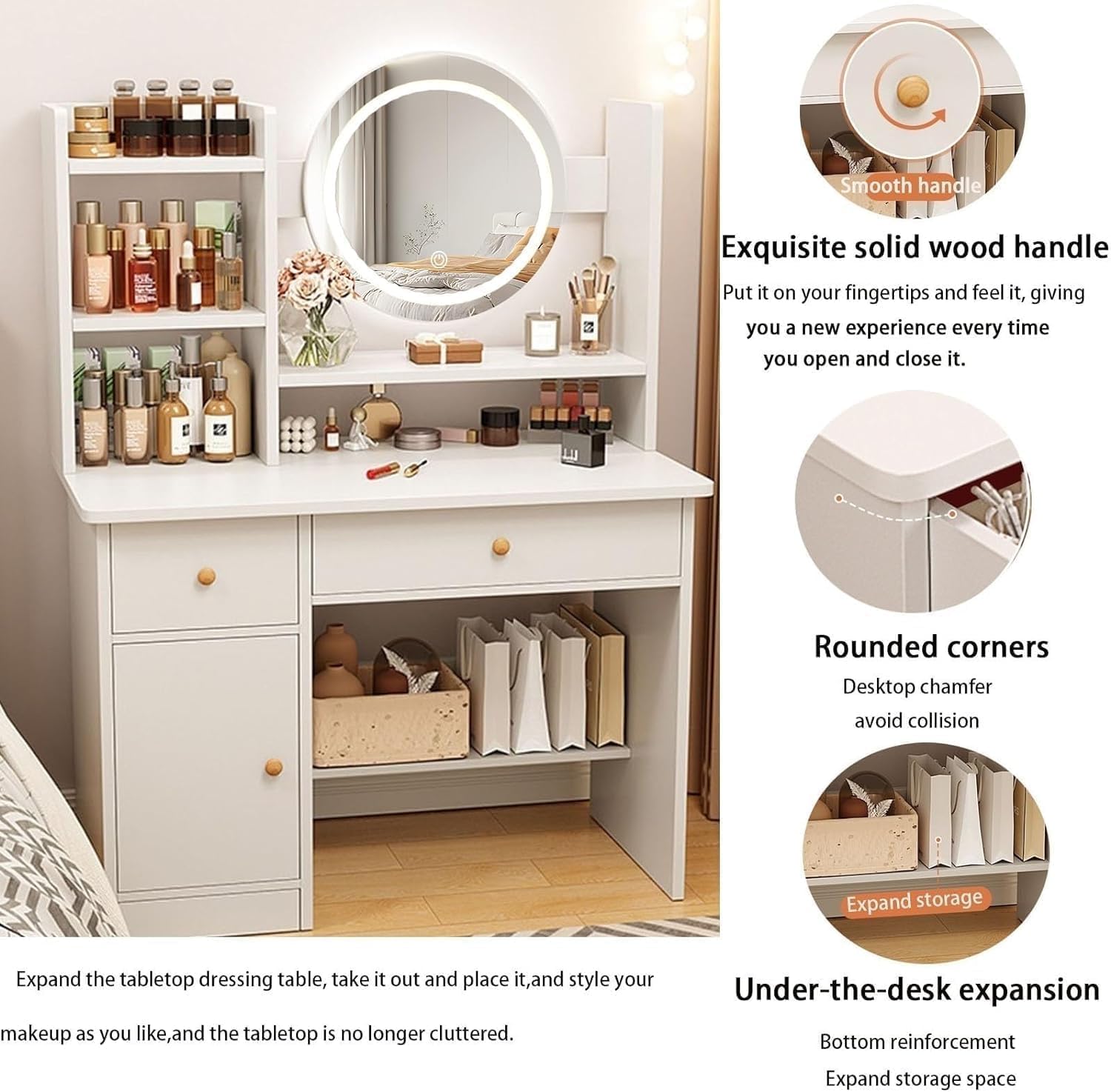 Dressing Table Detail Features