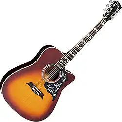 VIOLÃO ELÉTRICO MICHAEL GALAXY FOLK COM CUTAWAY VM925DTC SS