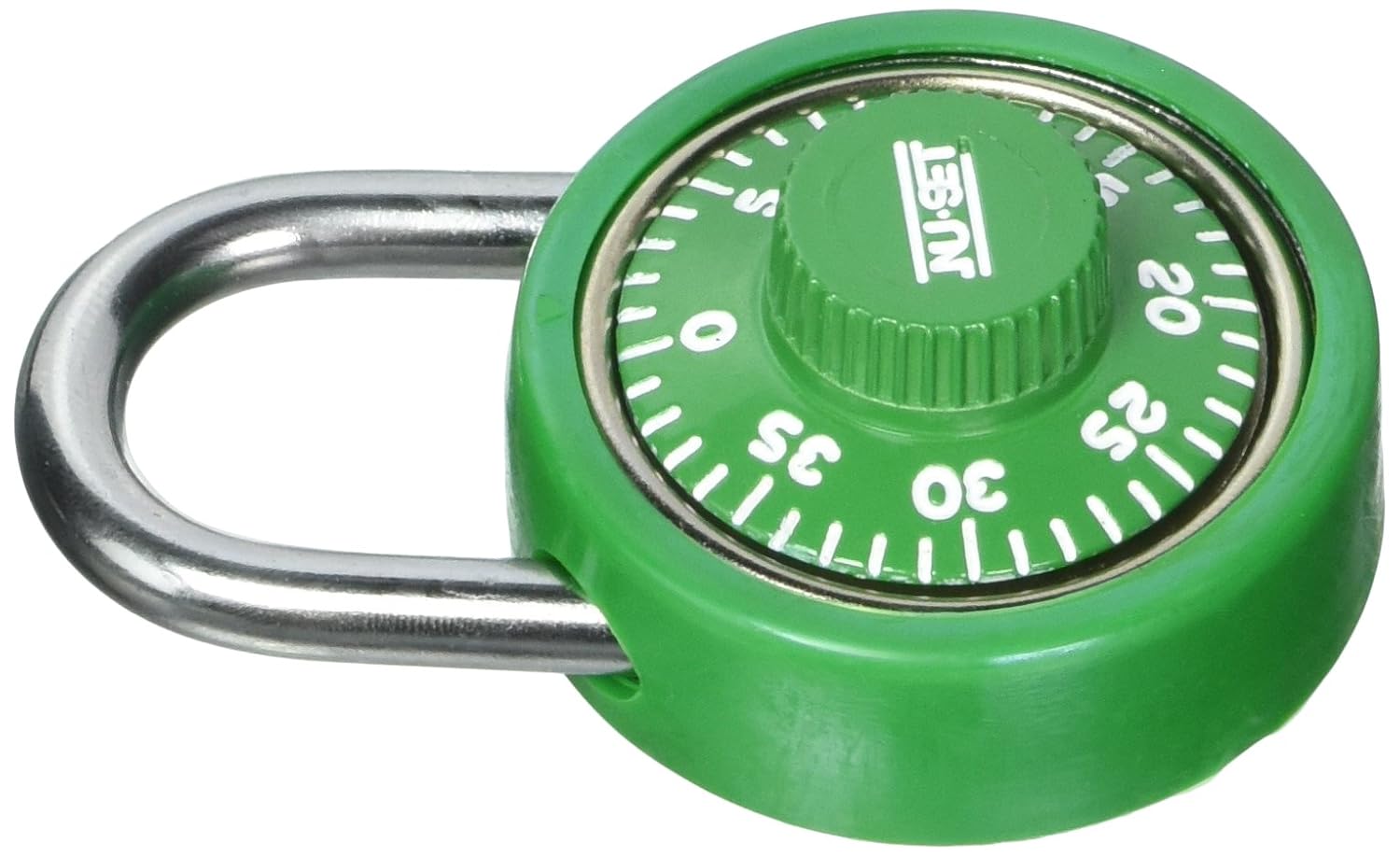 2 Pack of Green Combination Padlocks by NuSet Lock Tools