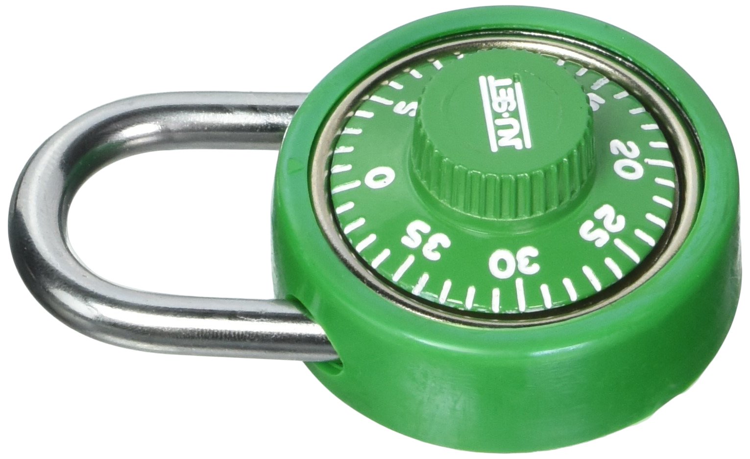 NU-SET2 Pack of Green Combination Padlocks - By Lock