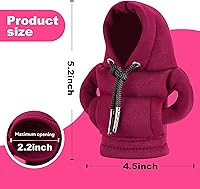 Vista 2 de Funda de sudadera para palanca de cambios, sudadera universal para pomo de cambios, sudadera mini para cambio de marchas de coche, gadgets bonitos