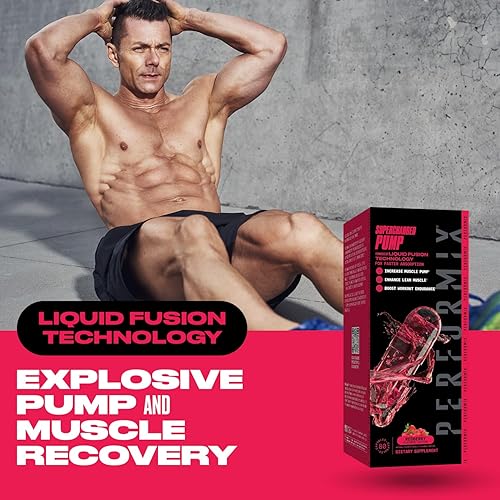 Miniatura 5 de PERFORMIX Supercharged Pump - Nitrosigine y Betaína Suplemento de preentrenamiento - Acelerador de bomba muscular con éster etílico de arginina -