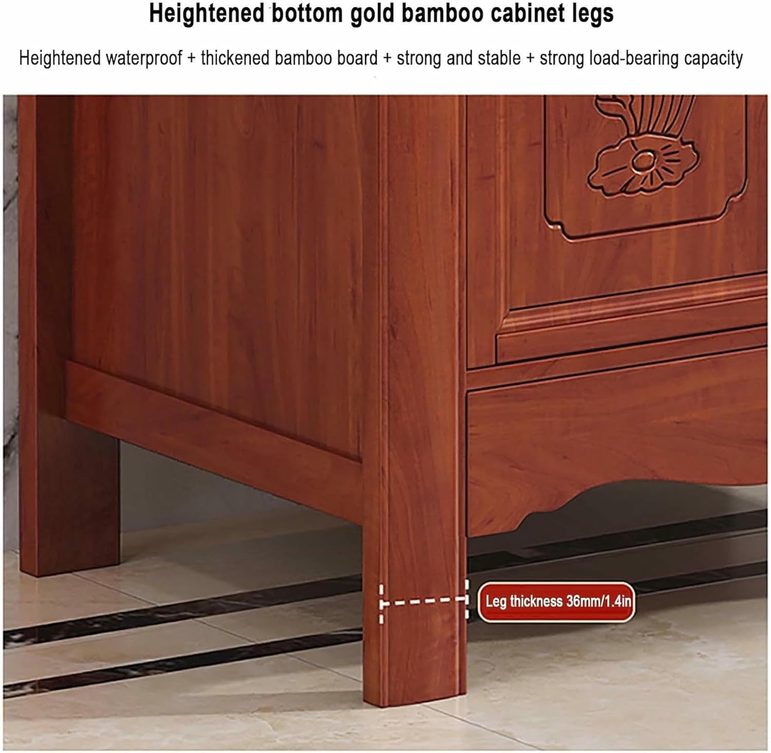 Chinese Cabinet Pedestal Offering Table,Bamboo Meditation Altar Table,Personal Meditation Shrine with Storage,Stand puja Meditation Prayer Table，ofrenda Altar Table