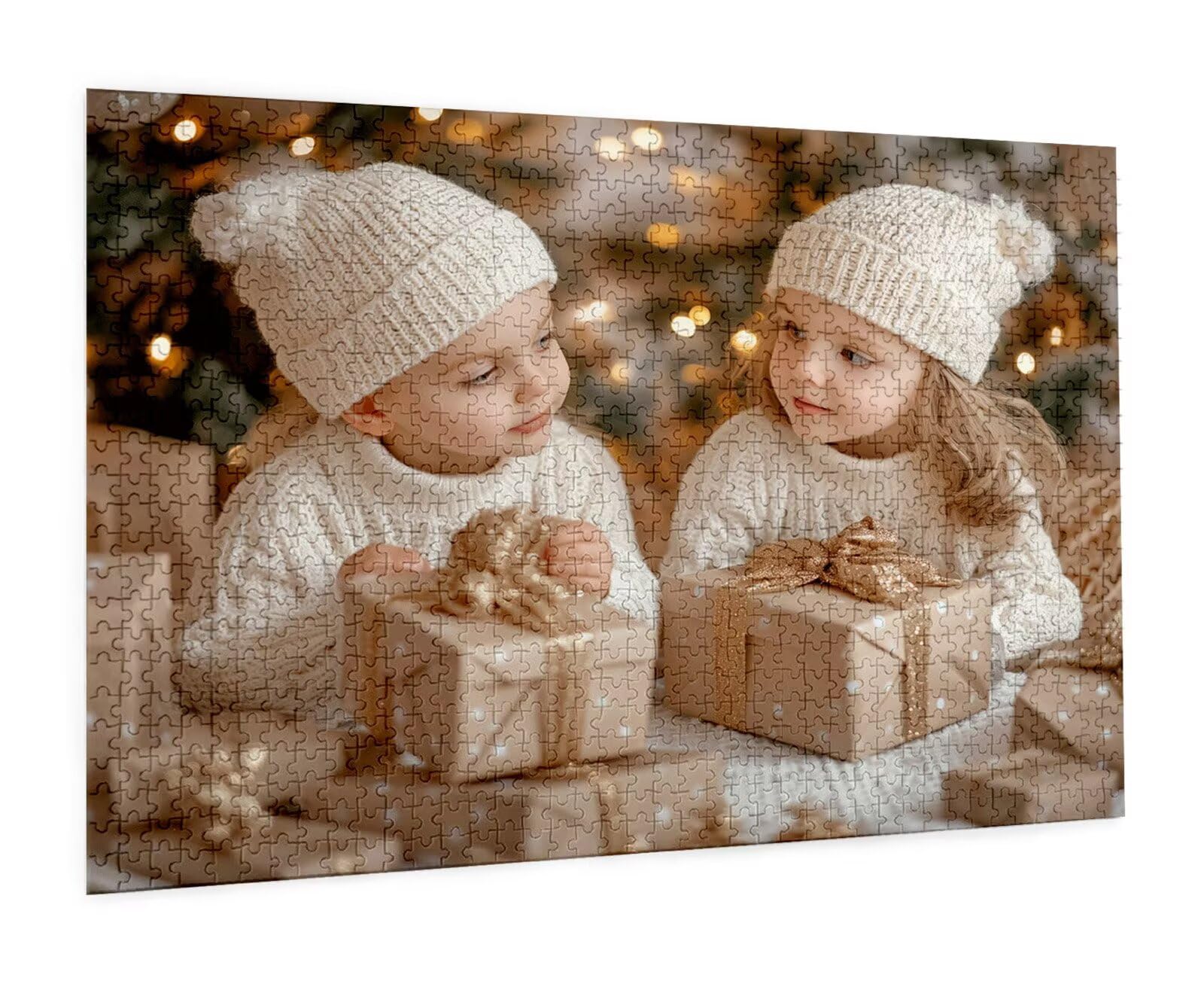 Spersonalizowana łamigłówka ze zdjęciem 1000 1500 2000 3000 4000 5000 sztuk Drewniane Puzzle Spersonalizowane z Twoim Obrazem Oryginalny prezent, z tekstem Rodzina, Zwierzęta, Urodziny, Boże
