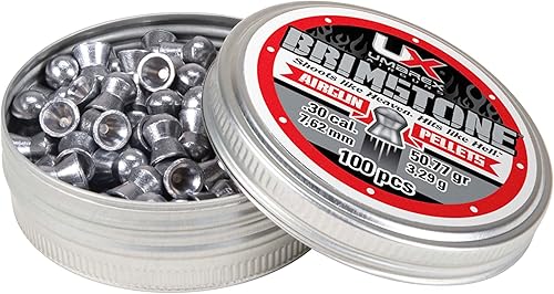 Umarex Brimstone - Munición de pistola de aire calibre .30 50.77 para rifle de pellets, 100 unidades