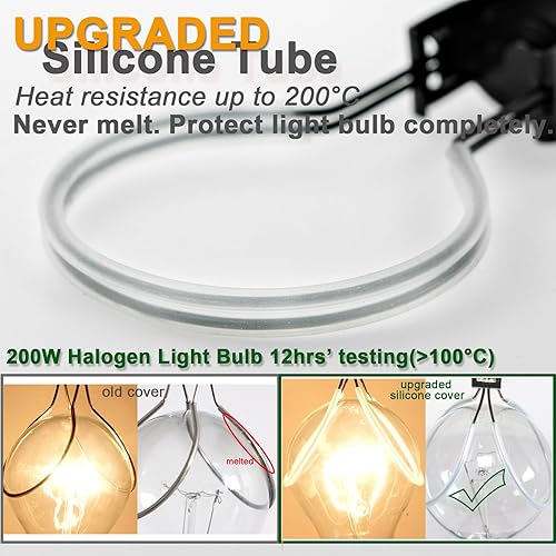 Miniatura 2 de Adaptador de clip para bombilla de lámpara, soporte de pantalla de lámpara incluye remate y niveladores de pantalla para mantener la pantalla de la