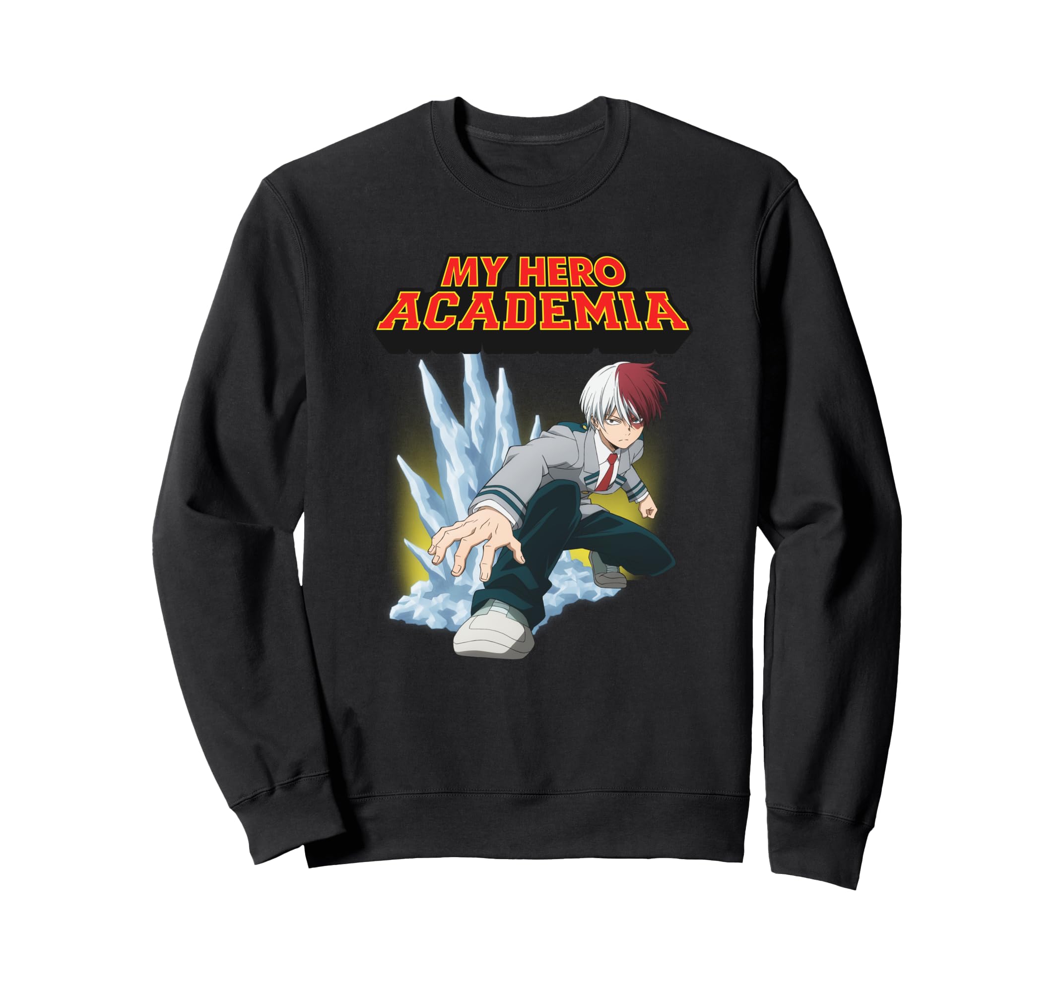 My Hero Academia Shoto Todoroki Half-Cold Half-Hot Sweatshirt : Clothing,  Shoes \u0026 Jewelry - Amazon.com