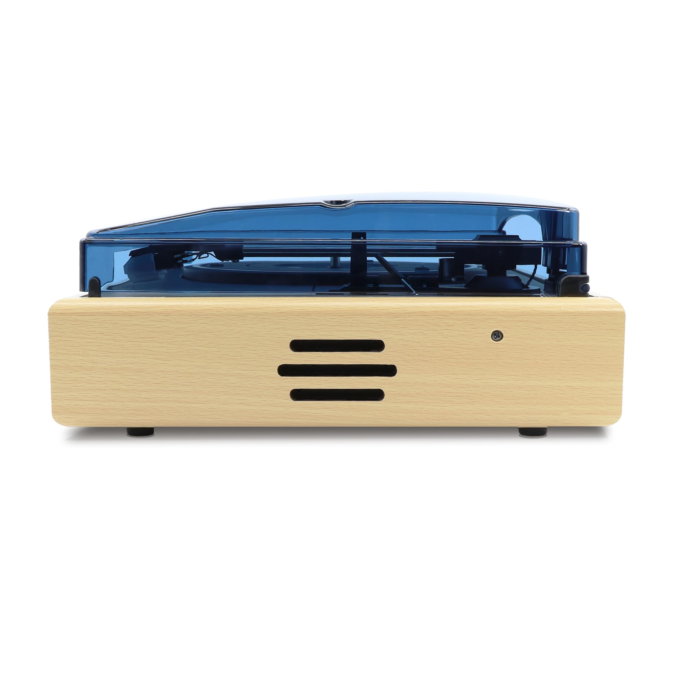 Metronic Platine Vinyle Bluetooth Vintage, Tourne Disque à 3 Vitesses 33, 45 et 78 Tours, Haut-Parleurs Intégrés, Finition Bois - 477360
