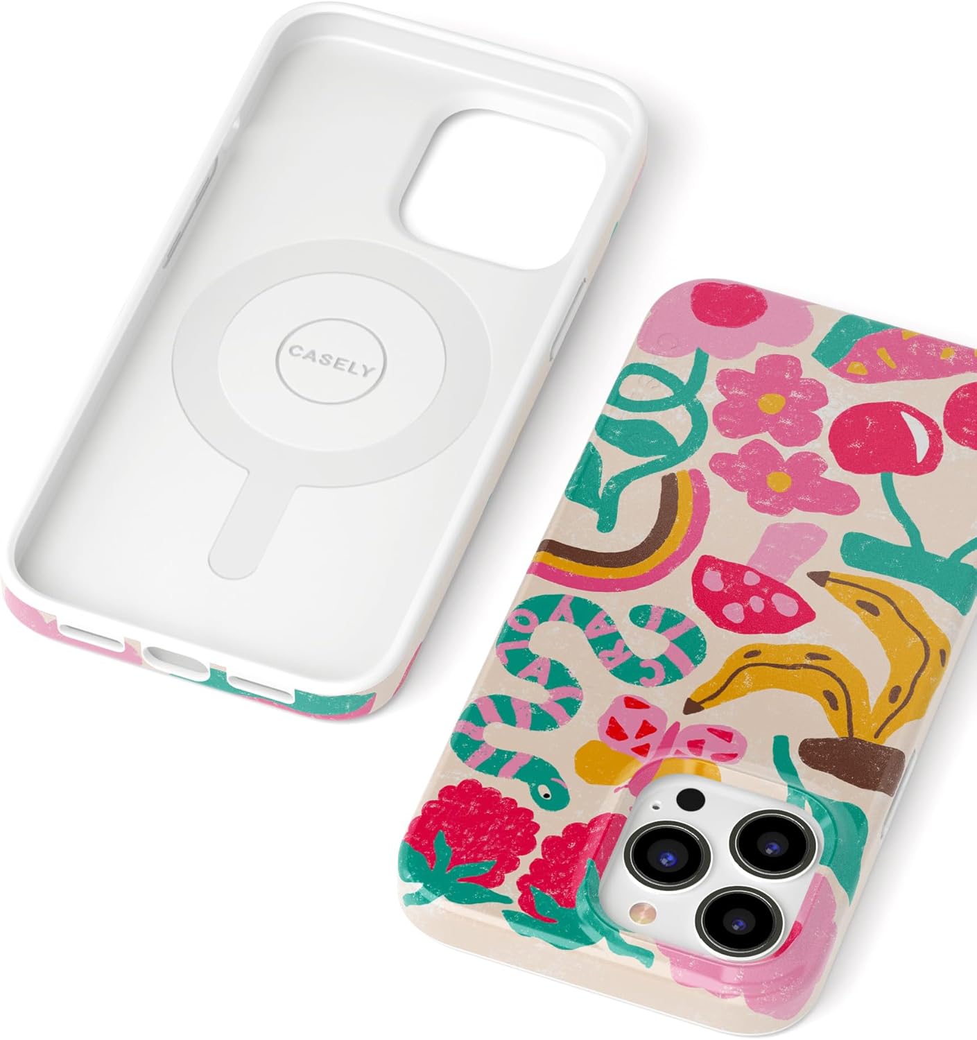 Casely iPhone 14 Pro Max Case | Doodle Bug | Crayola Crayon | Compatible with MagSafe | Classic Ultra Slim Design