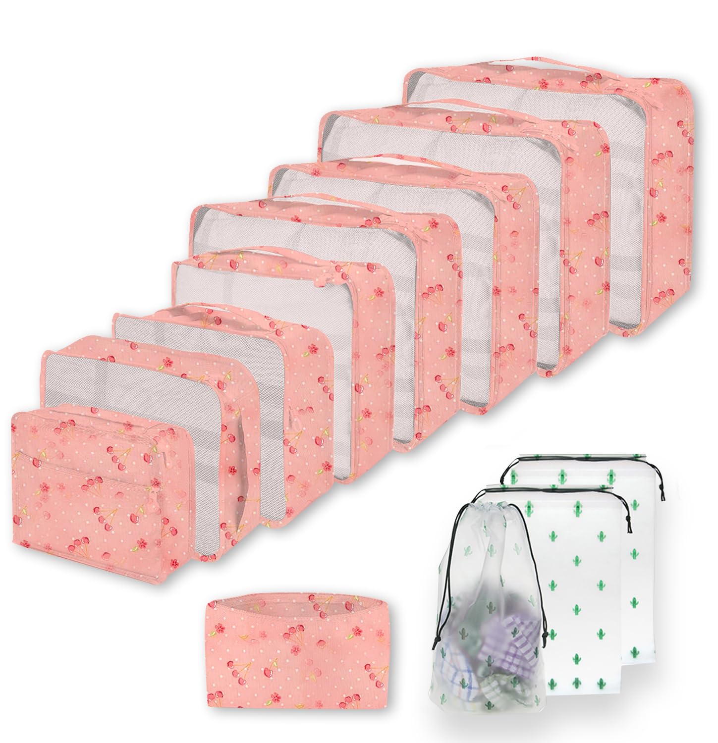 Große Koffer Organizer Set 12-teilig, Wasserdichte Packwürfel, Travel Organizer zum Gepäckpacken, Familienreisen, Aufbewahrung zu Hause