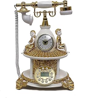 Retro Landline Villa European Style Landline Retro Telephone Angel Childhood Antique Telephone Key Dial Telephone Landline Landline Phones