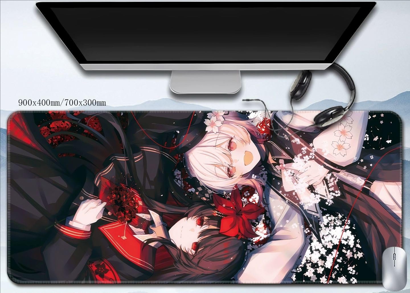Amazon.co.jp: 魔法少女ノ魔女裁判 マウスパッド 橘シェリー 桜羽エマ