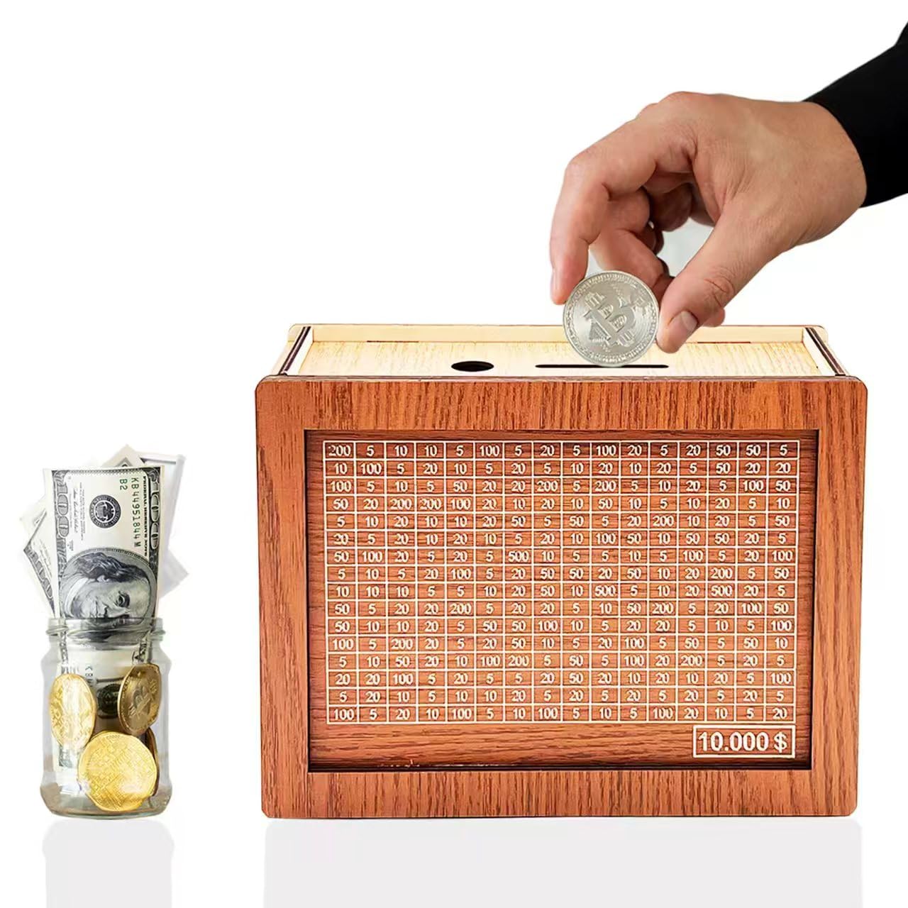 Amazon.com: 2026New Money Saving Box,10,000 Savings Challenge Box