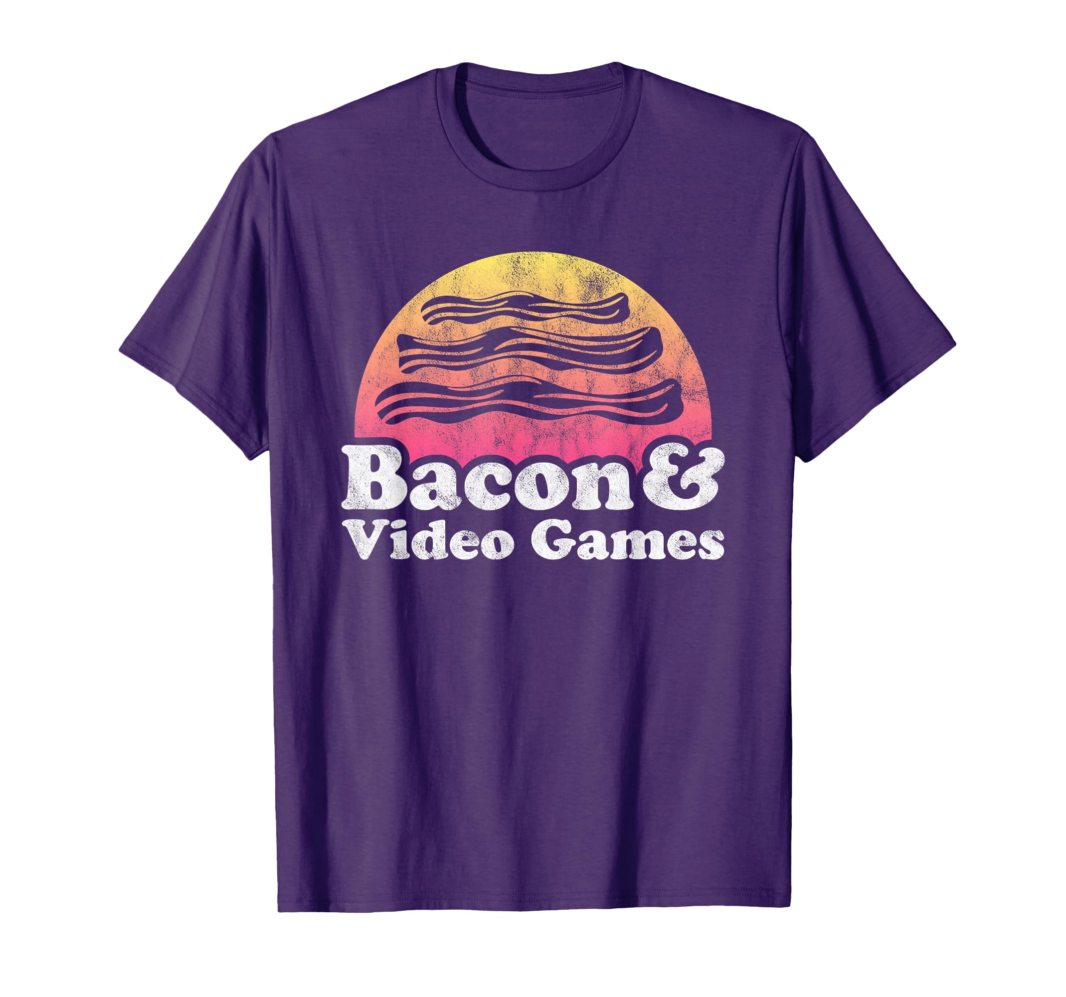 Bacon and Video Games or Video Game T-Shirt