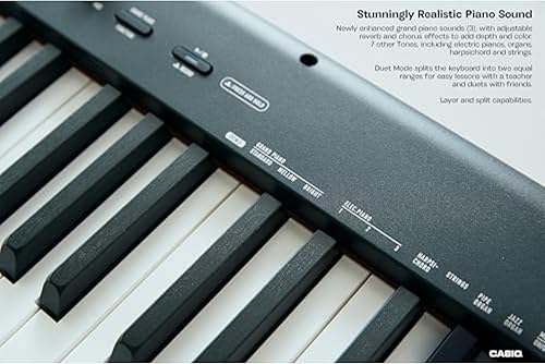 Miniatura 3 de Casio, Pianos digitales de 88 teclas para el hogar (CDP-S160BK)