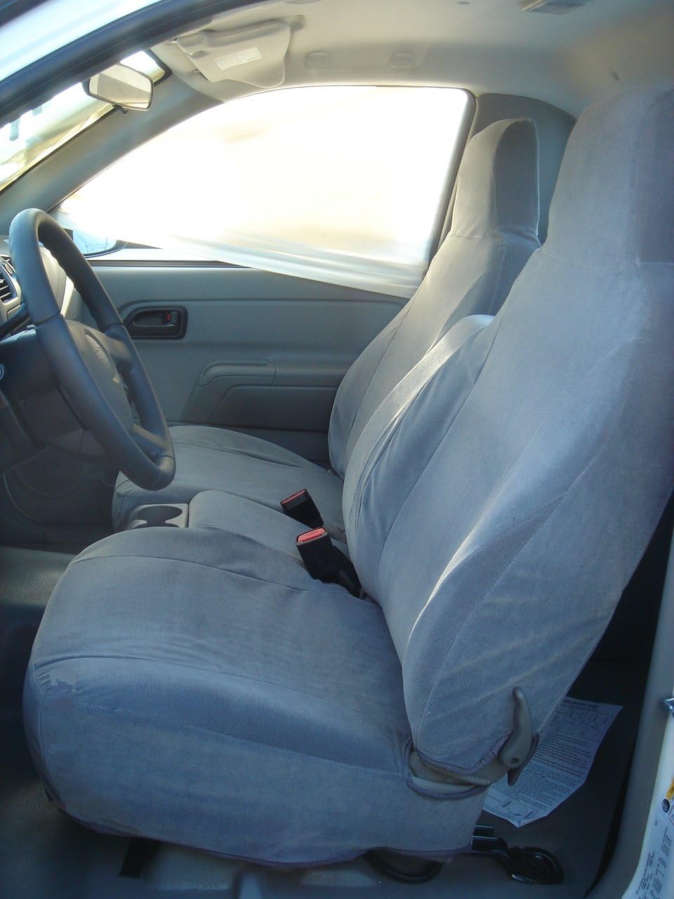 Durafit Seat Covers..C1106 C8 2004-2012 Chevy Colorado Exact Fit Seat Covers 60/40 no armrest.Gray Endura