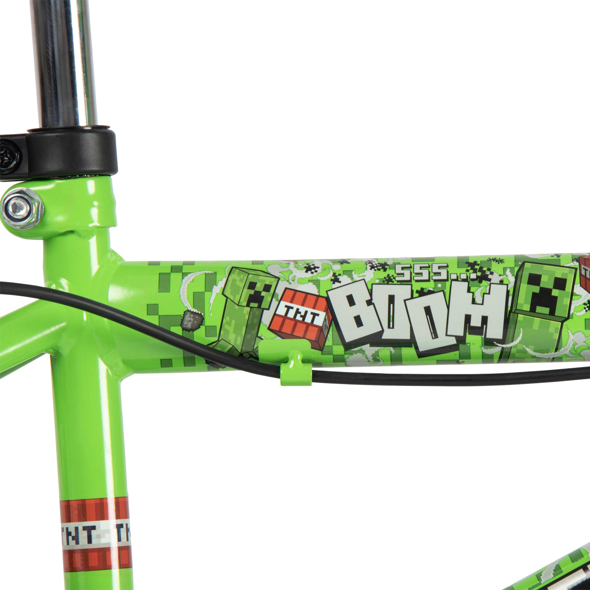 Huffy Minecraft Bicicletta per bambini, Verde, Medium