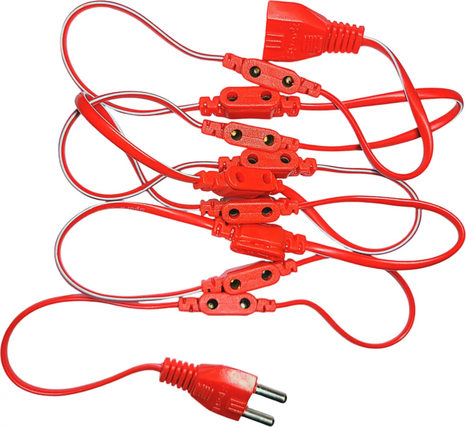 MITTHY - Decorative LED Rice Light Connector Wire | Multi SoExtension Cable for Festival String Lights, Indoor Home Decoration & Party Lighting (Multicolor) (1, 10+1)-image-32