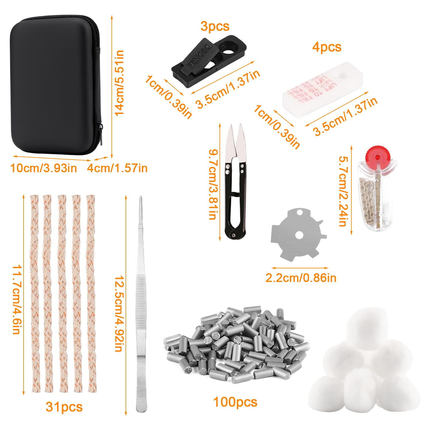 Amazon.com: Professional Lighter Repair Kit with Case