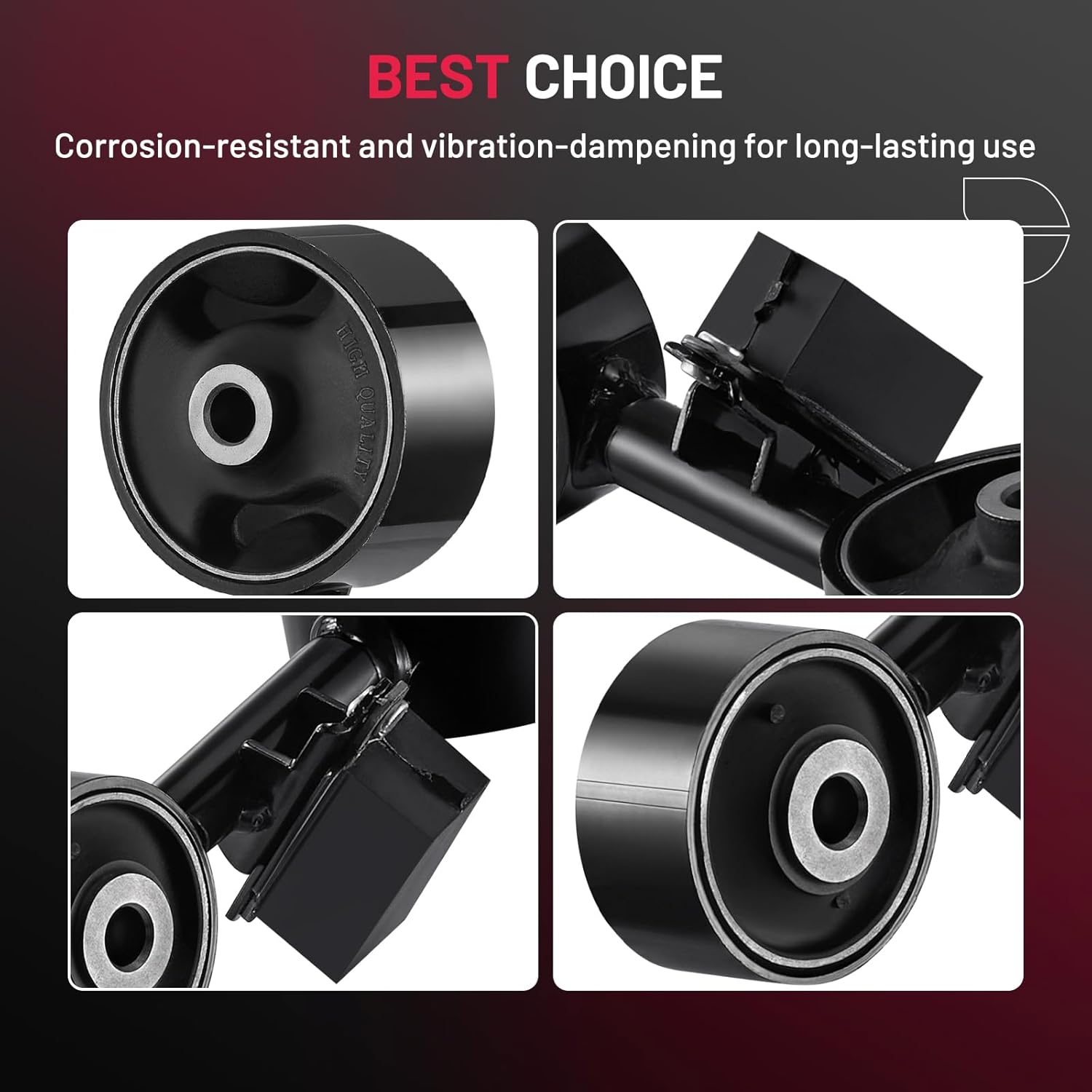 BDFHYK 1PCS Engine Motor and Trans Mounts Compatible with Toyota Solara 2004-2008 2.4L l4, Compatible with Toyota Camry 2002-2006 2.4L l4 Replace A4204