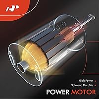 Vista 4 de A-Premium Actuador de puerta de mezcla de calentador HVAC, compatible con Chevrolet Trailblazer, Trailblazer EXT y GMC Envoy, Envoy XL, Envoy XUV