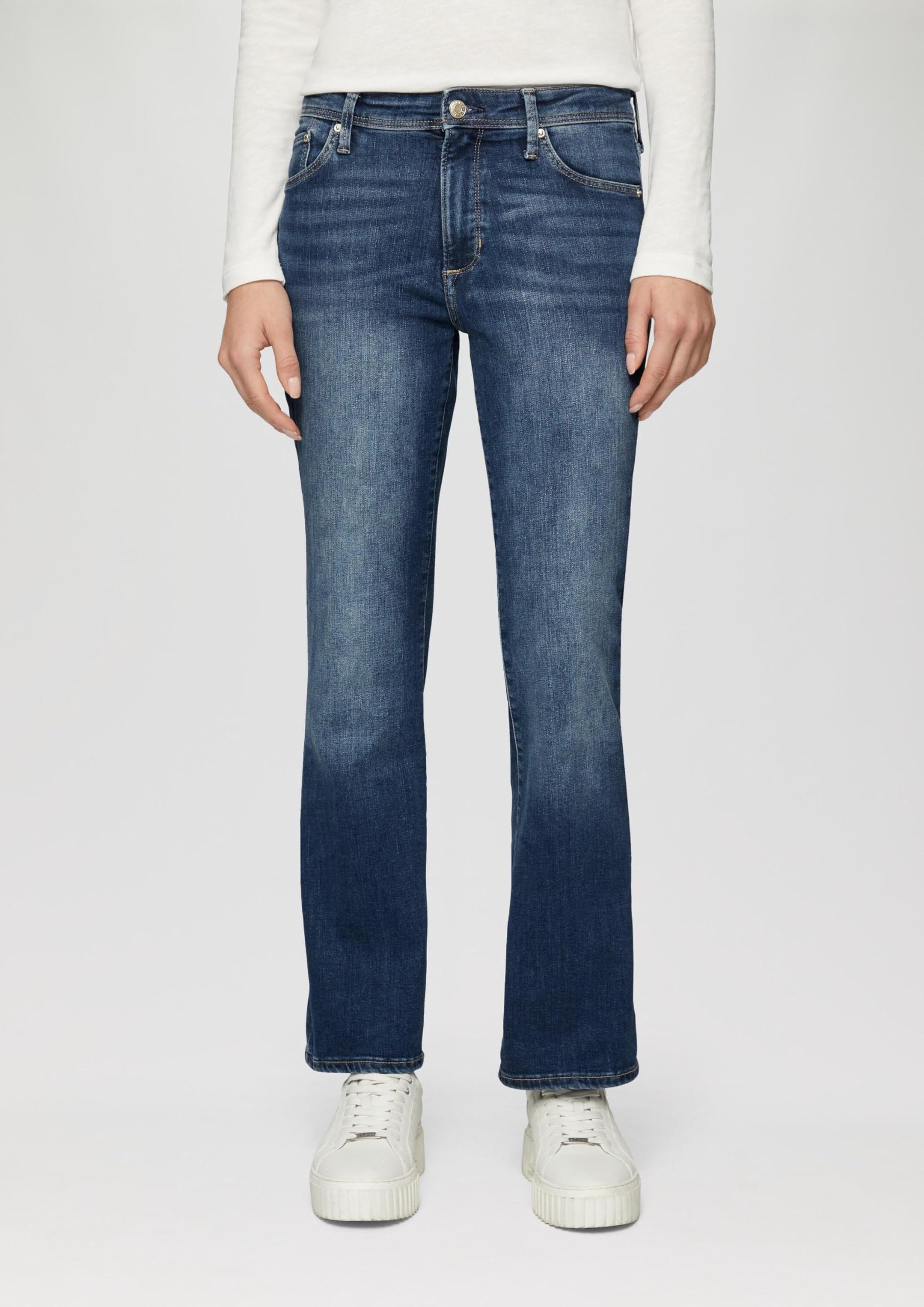 s.Oliver Jeans Beverly/Slim Fit/Mid Rise/Bootcut Leg