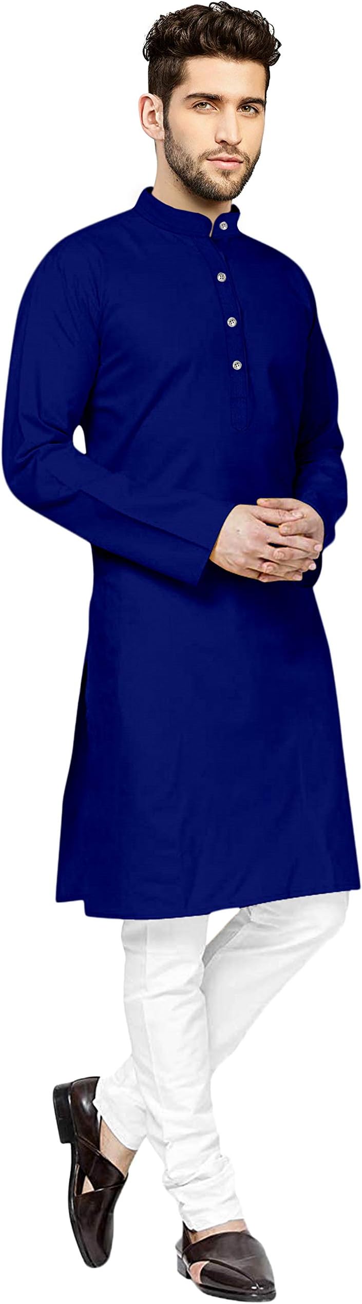 Men's Kurta Pyjama Set Cotton