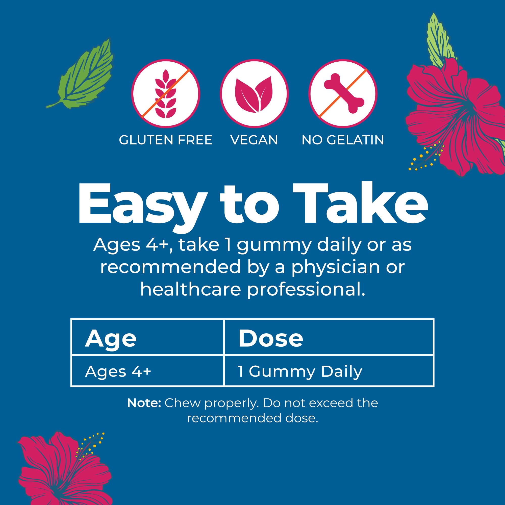 MaryRuth's Kids Magnesium Gummies, 50mg Magnesium Citrate for Kids 4+, 60ct — Amazon image 7