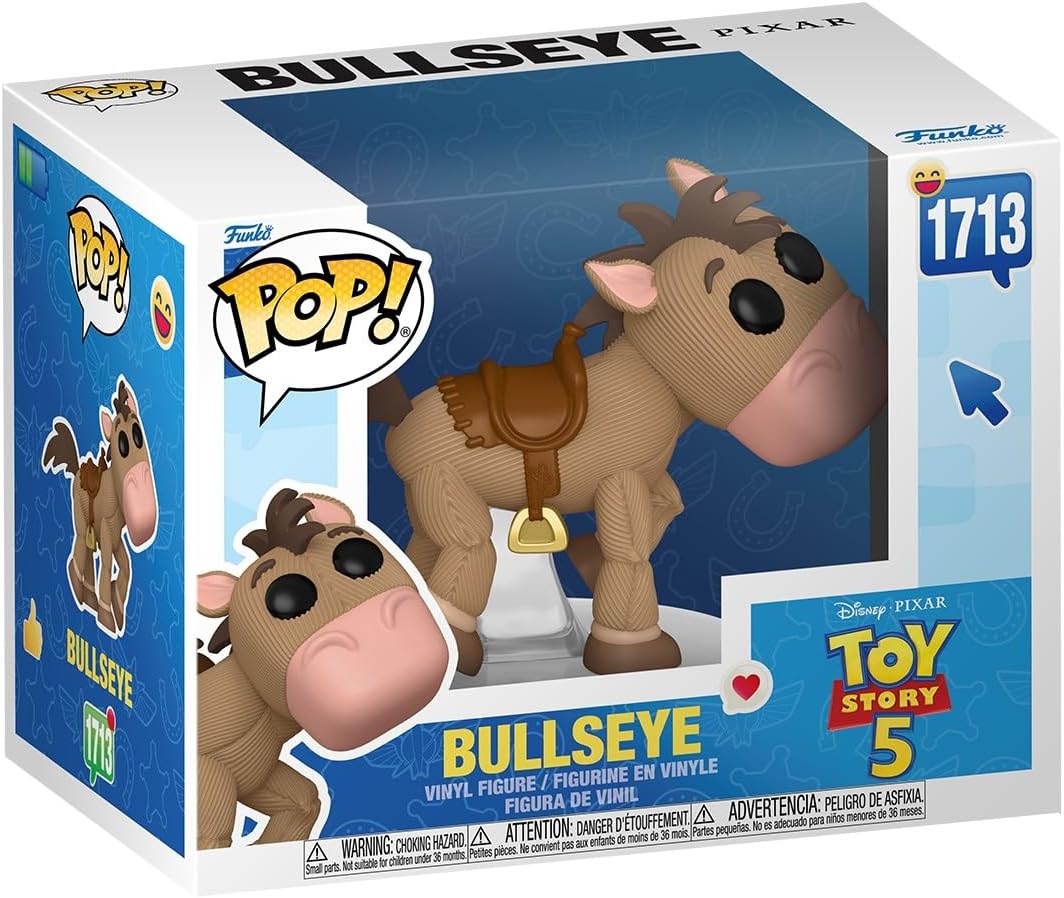 ¡Estallido! Premium: Disney - Toy Story 5 - Bullseye - Figura de vinilo coleccionable - Idea de regalo - Mercancía oficial - Juguetes para niños y adultos - Fans de Disney - Figura modelo para coleccionistas y exhibición