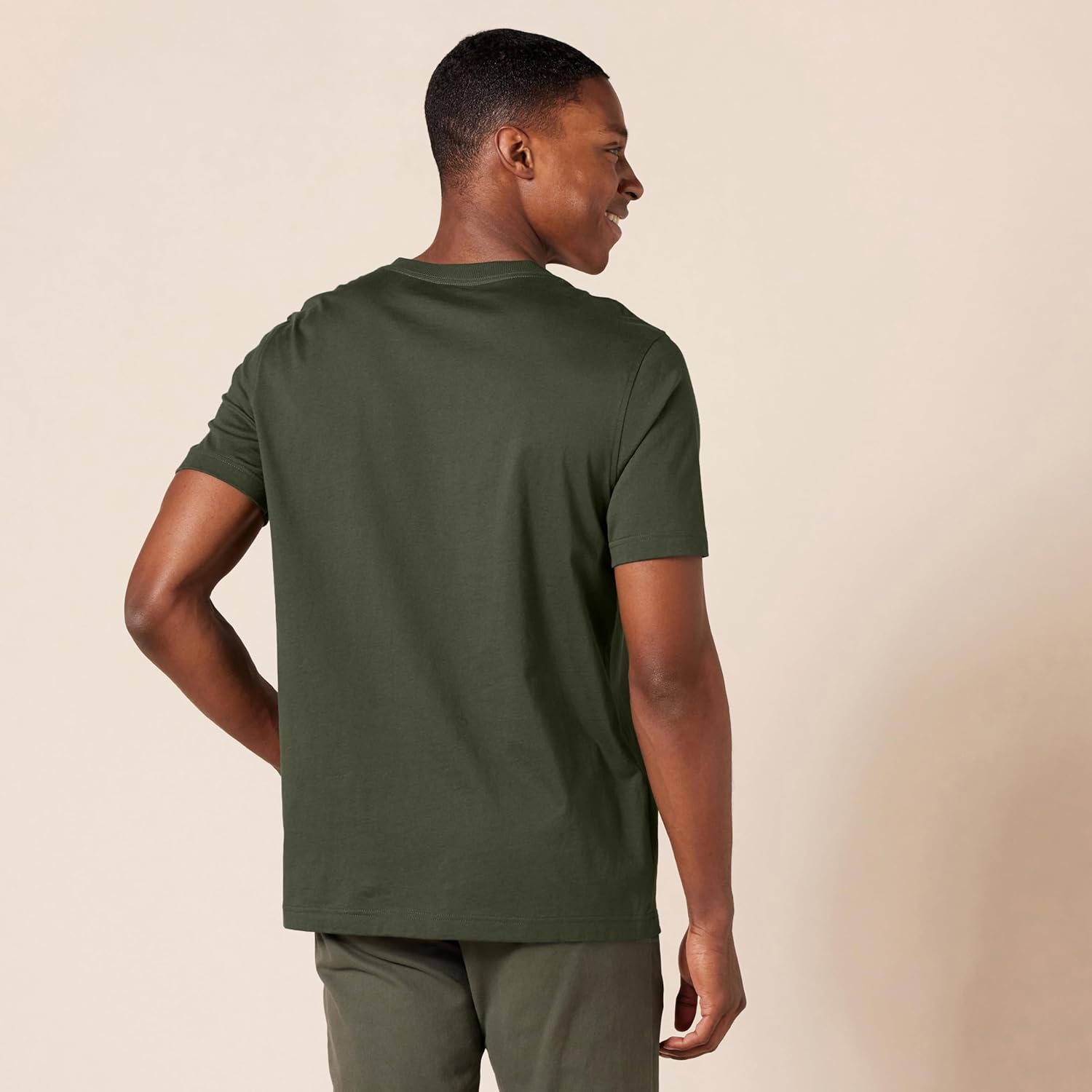 Amazon Essentials Men's Slim-Fit Short-Sleeve Cotton Henley T-Shirt, Pack of 2 - Image 2