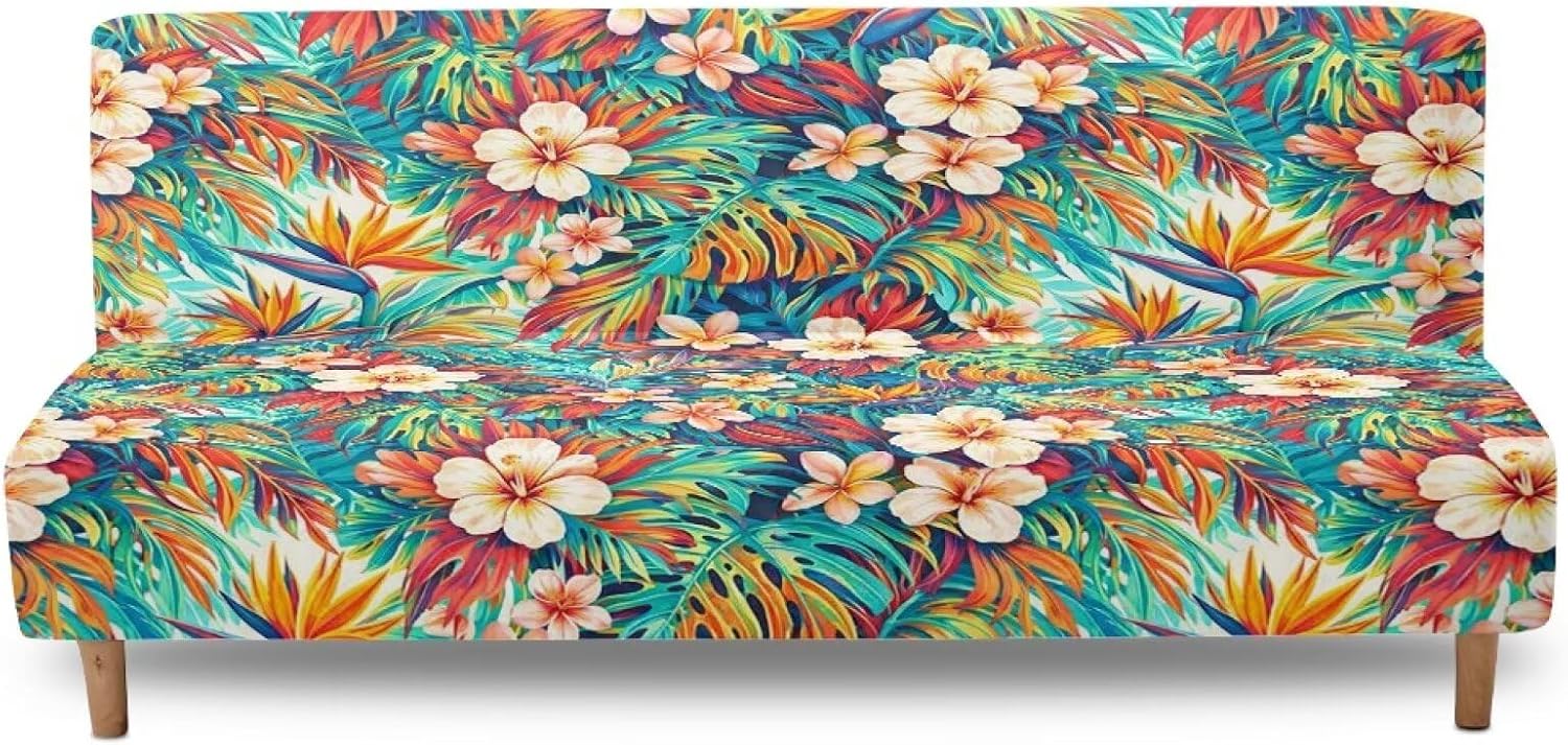 Soft Polyester Futon Slipcover Furniture Protector for Home Decor