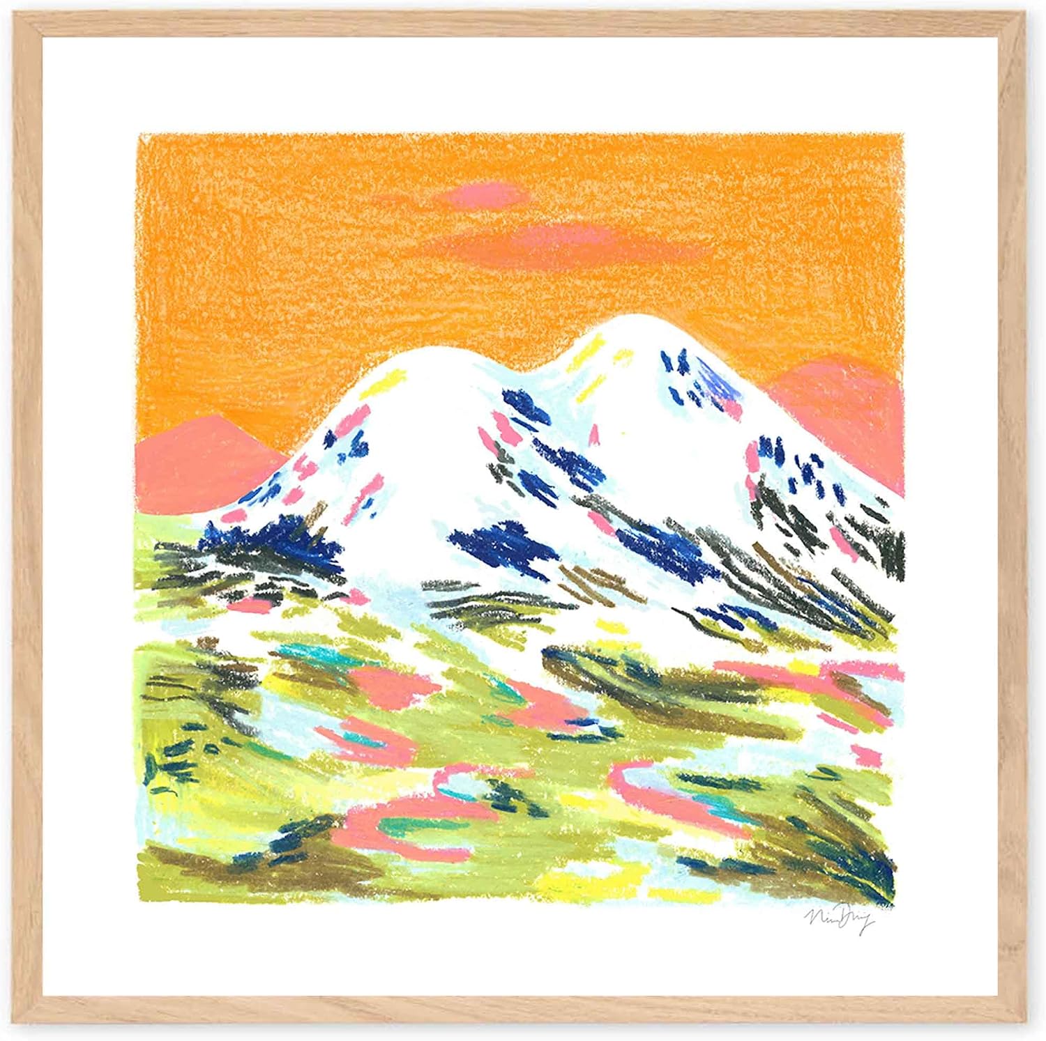 The Poster Club アートポスター 50×70cm Seaweed ポスタークラブ 北欧雑貨 デンマーク製/124x17511-50x70 Poster Club The Leo A CHLOROS（クロロス