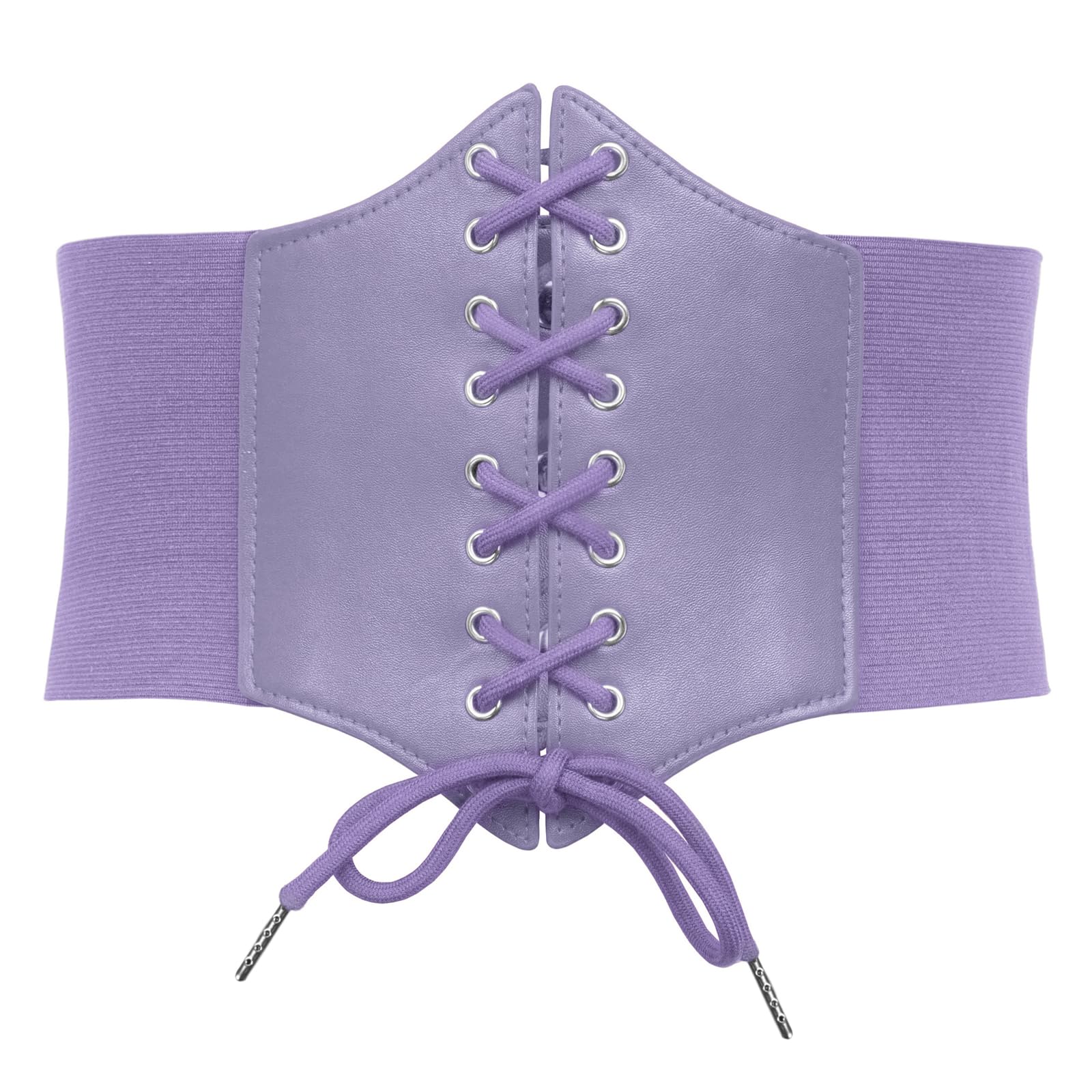 GRACE KARIN Lace-up Cinch Belt Tied Corset Elastic Waist Belt
