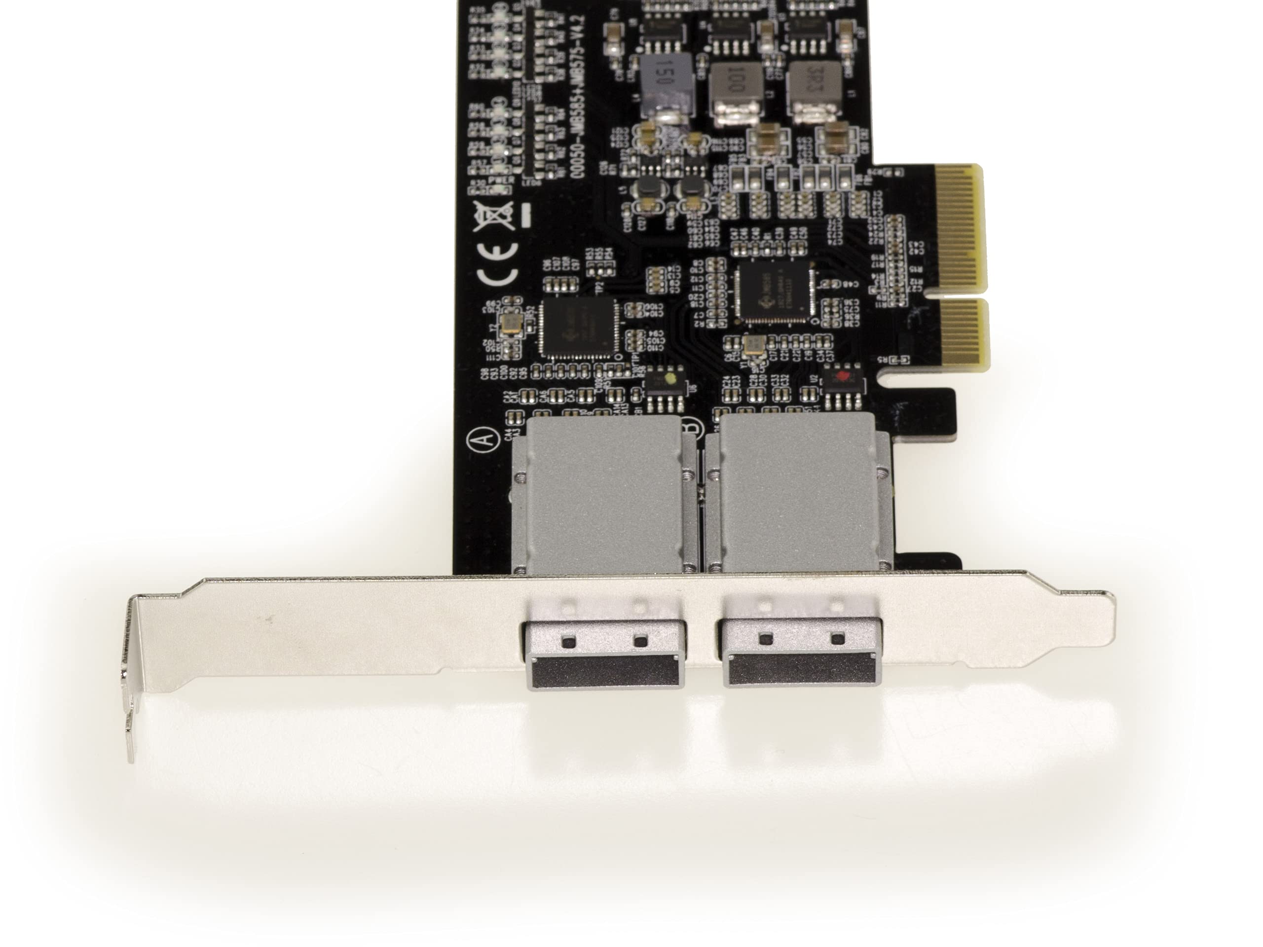 Carte Contrôleur PCIe 3.1 X4 Avec 24 Ports SATA 6G - Chipset JMB575, Pour Ajouter Des Disques Durs à Votre PC ! - 7