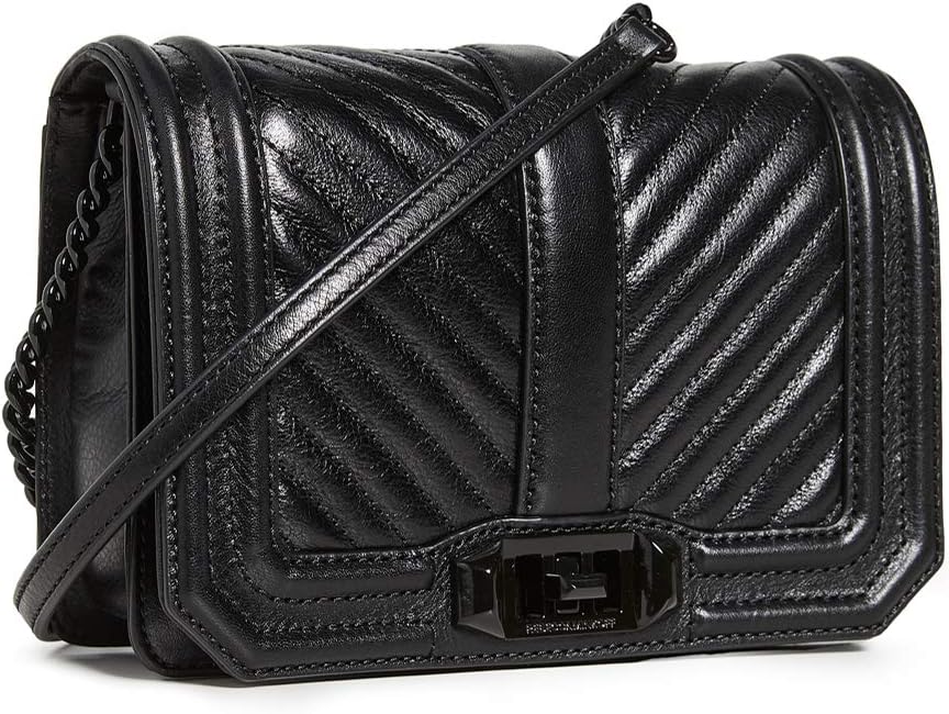 Rebecca Minkoff Women's Chevron Quilted Love Crossbody Bag