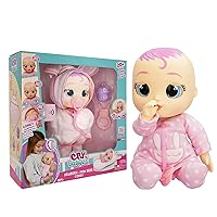 Cry Babies Newborn Coney, Deluxe Interattiva Bambola Neonata con Braccialetto Elettronico Interattivo