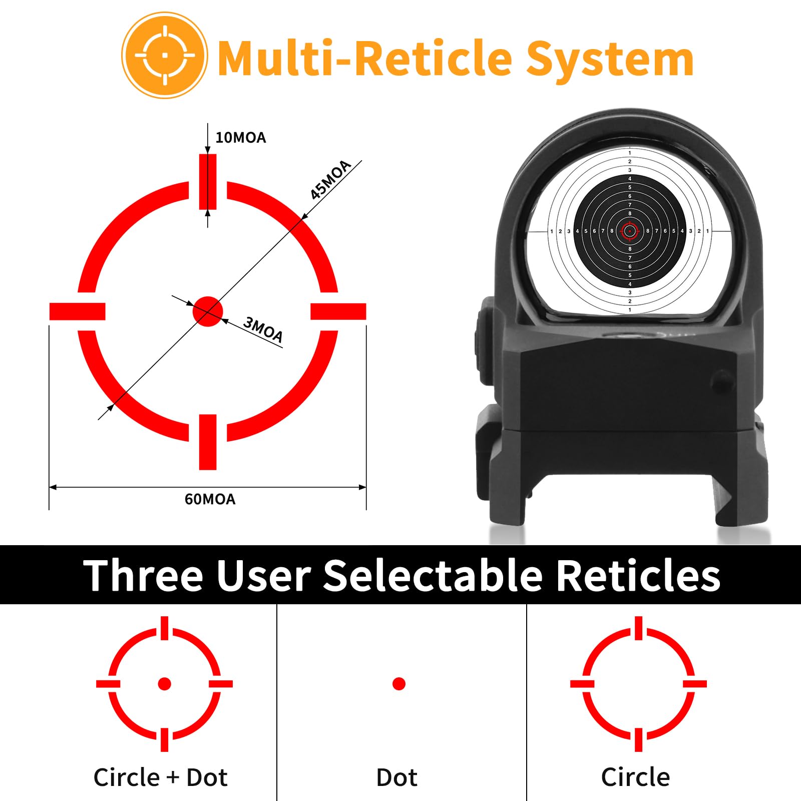 SROタイプレッドドットサイト RMRフットプリント20mmレールマウント付 Amazon.co.jp: FOCUHUNTER レッドドットサイト RMRフットプリント 21mm