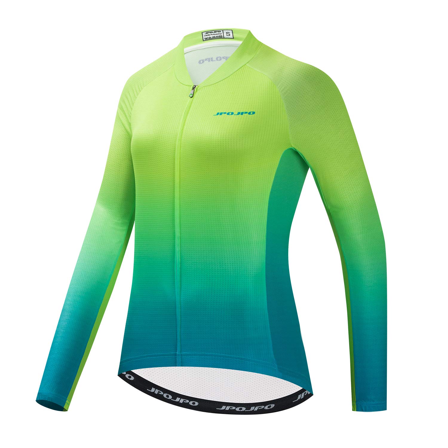 JPOJPO Donna Ciclismo Jersey Manica Lunga Mountain Road Bike Shirt Bicicletta Abbigliamento Caldo S-2XL
