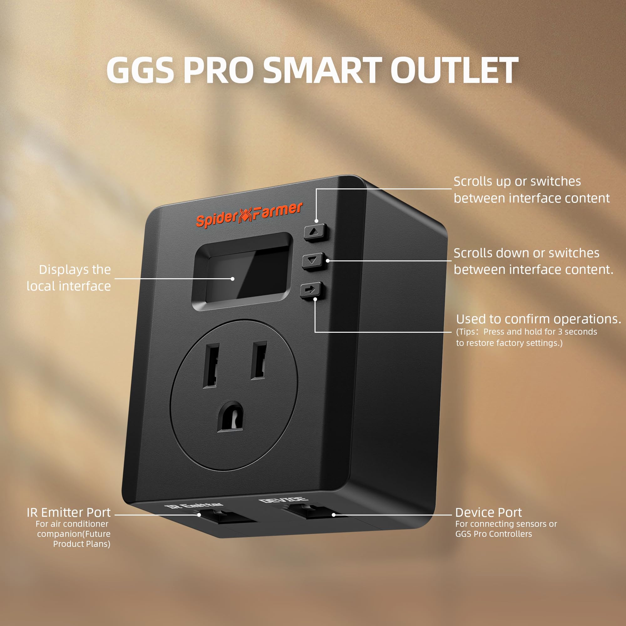 Spider Farmer S-Station Smart Plug