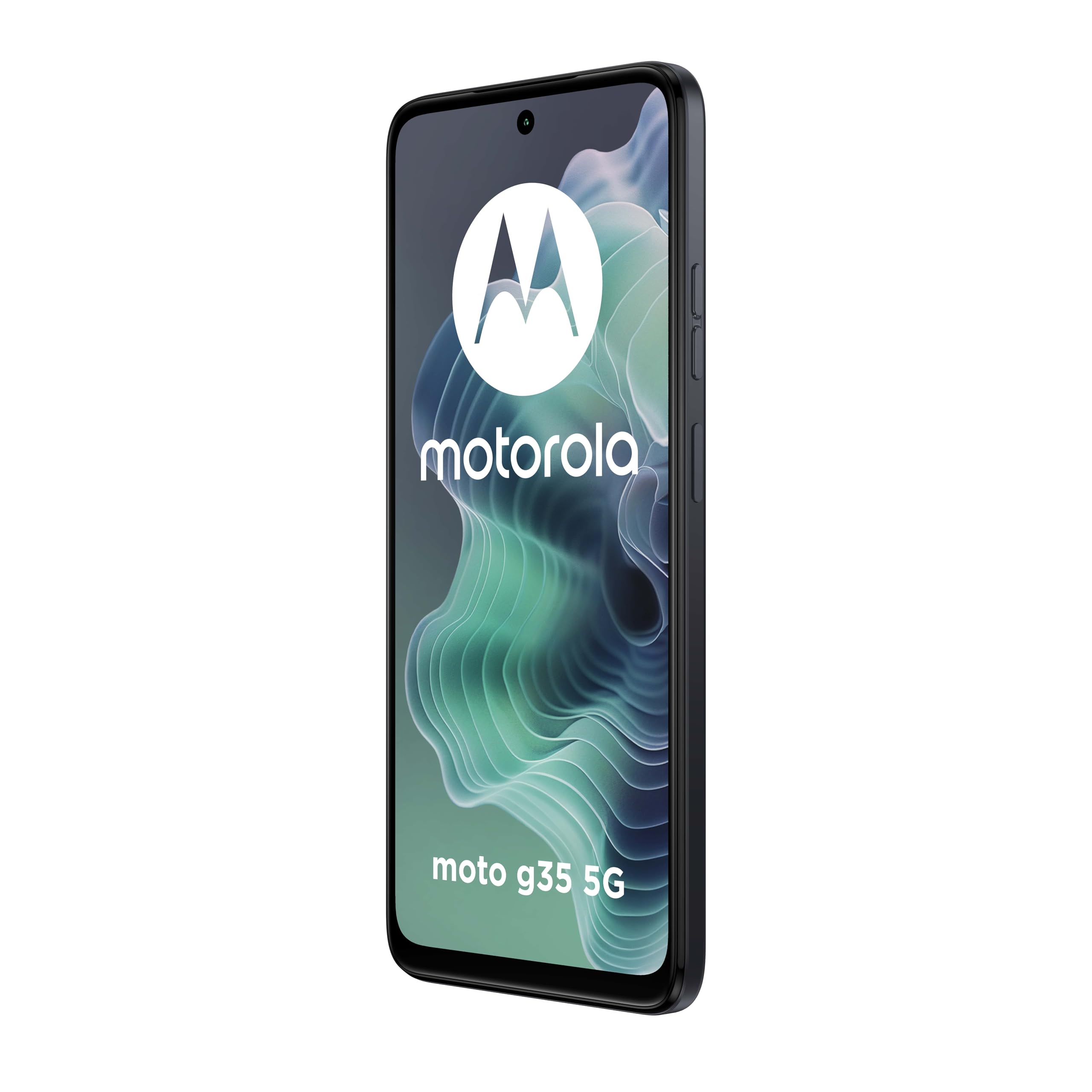 moto g35 5G (4/256GB, display 6.72" FHD+ 120Hz, 50+8MP, 5000 mAh, selfie 16MP, ricarica 18W, NFC, Android 14 stock, cover protettiva inclusa), Midnight Black