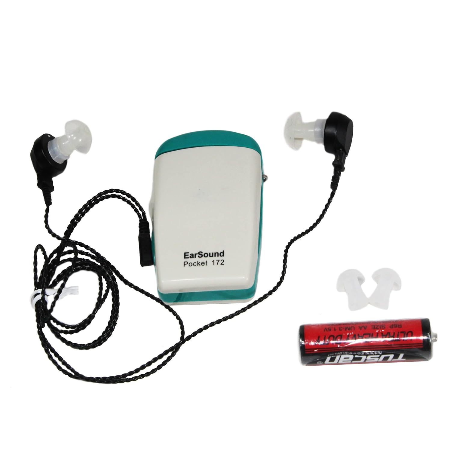 Dishan Both Ear Pocket Hearing Aid Machine for Ear, Long Battery Life 8
