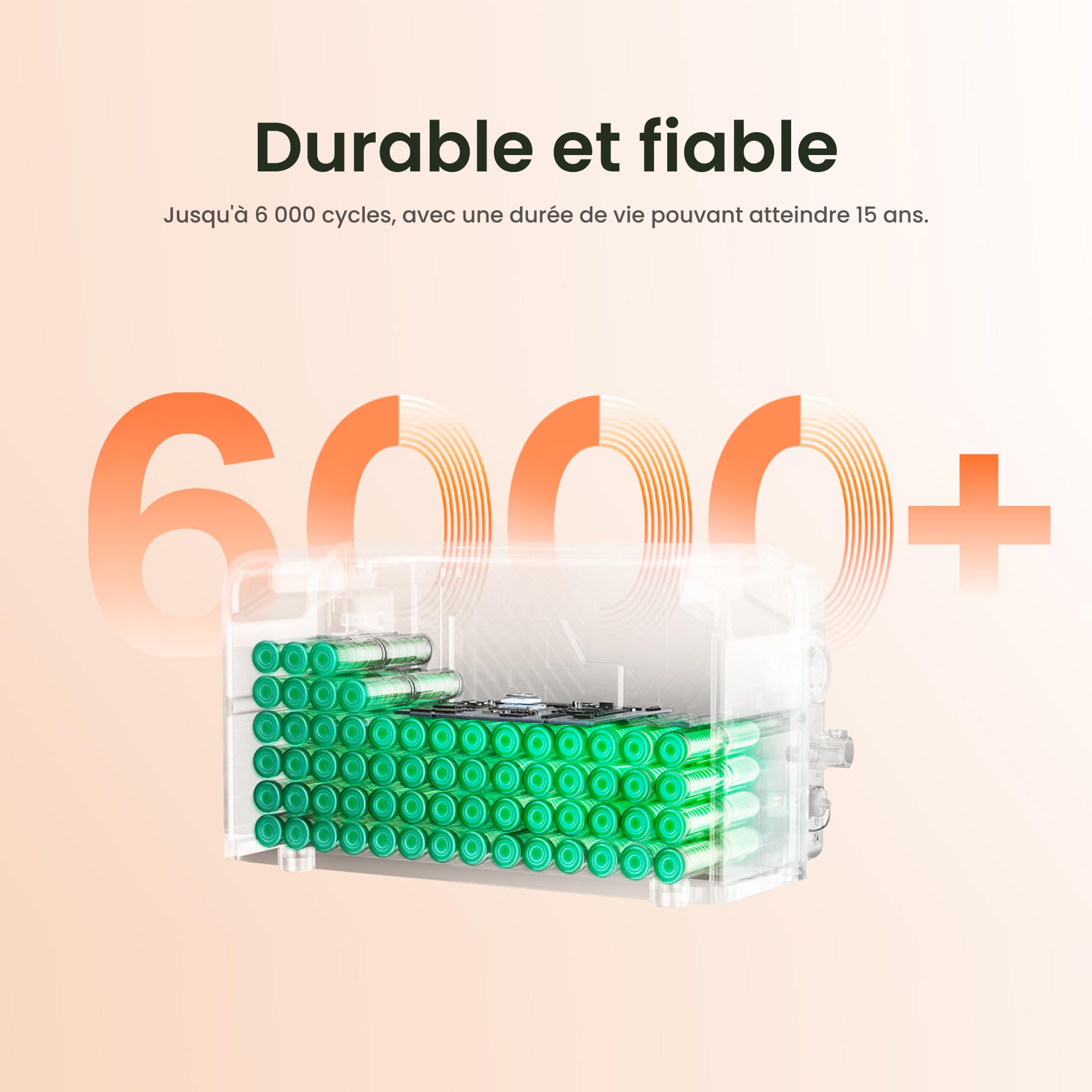 Jackery BP2500 Erweiterungsbatterie für SolarVault 3 Serie, 2,52 kWh Zusatzspeicher, erweiterbarer Solarspeicher für Zuhause, Plug & Play