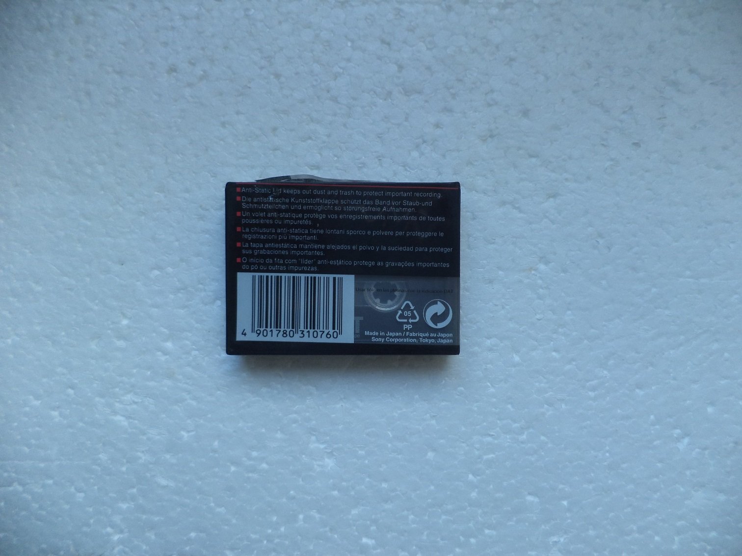 Sony Cassette DAT 60 Minutos DT60