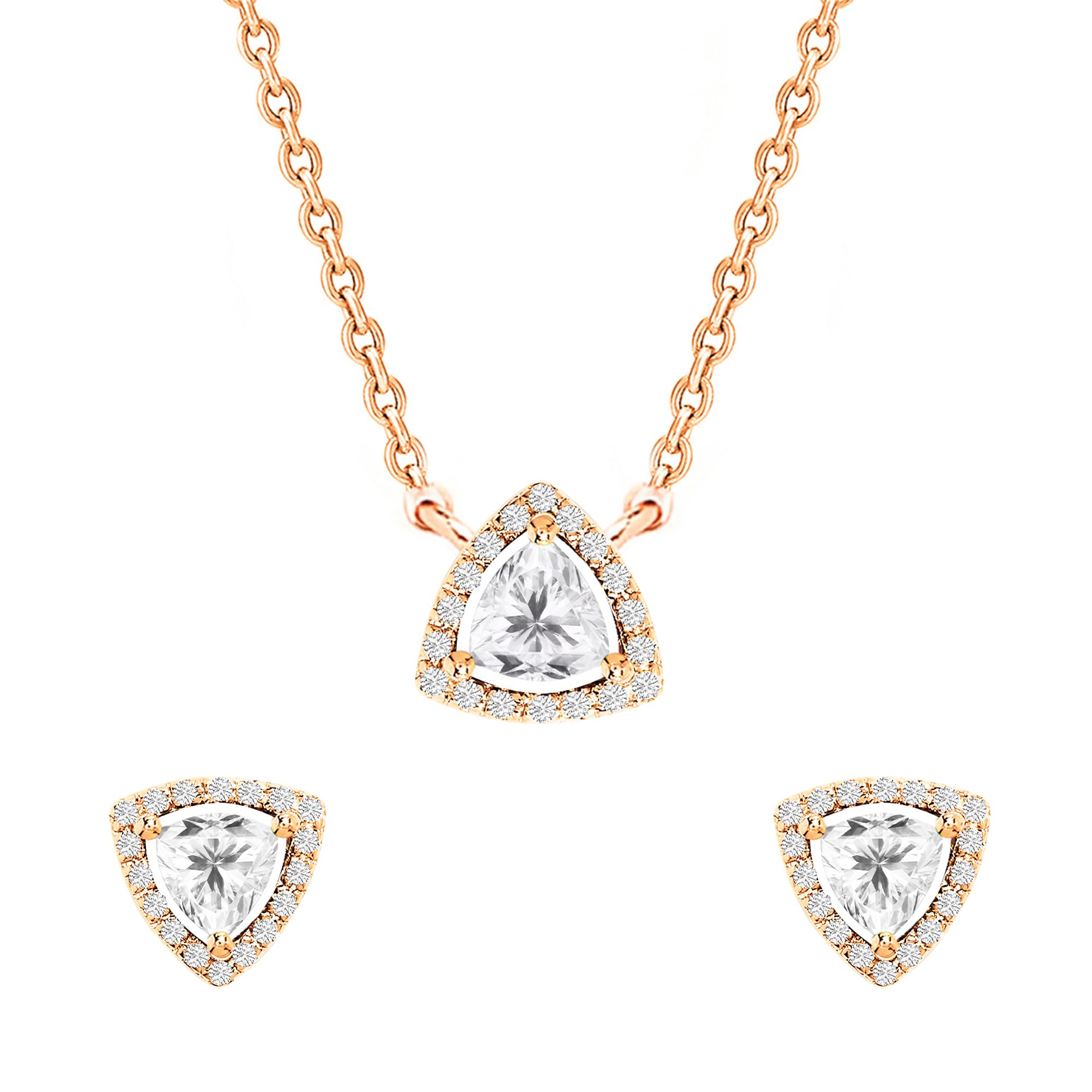 minutiae Jewellery Set for Women and Girls | Gifts for Women & Girls | Necklace and Earrring Set With Extendable Chain-picture-30