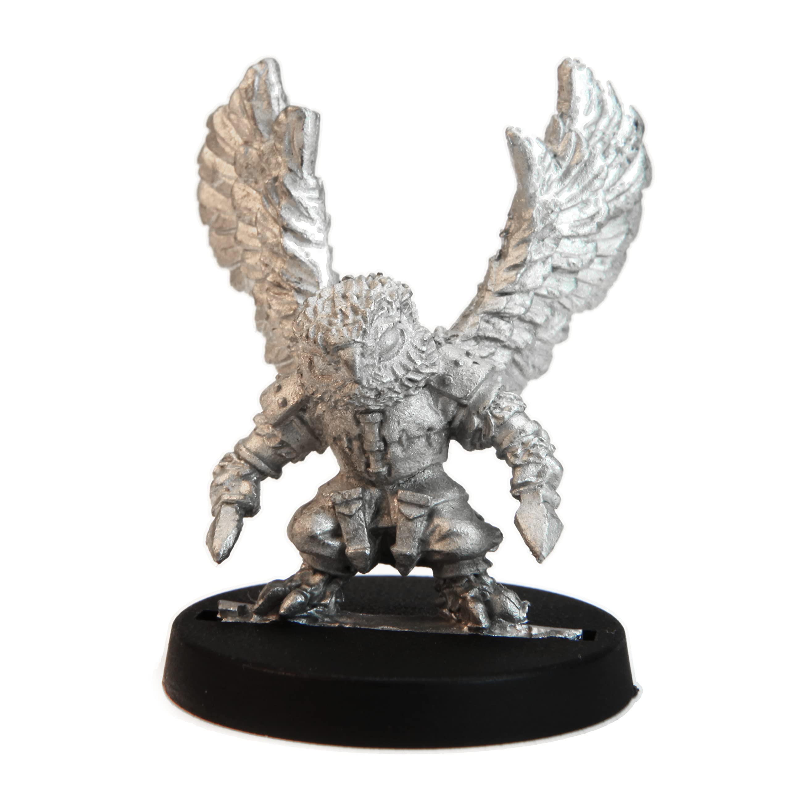 Stonehaven Miniatures Male Owlfolk Rogue Figure (for 28mm Scale Table Top War Games) - Made in US