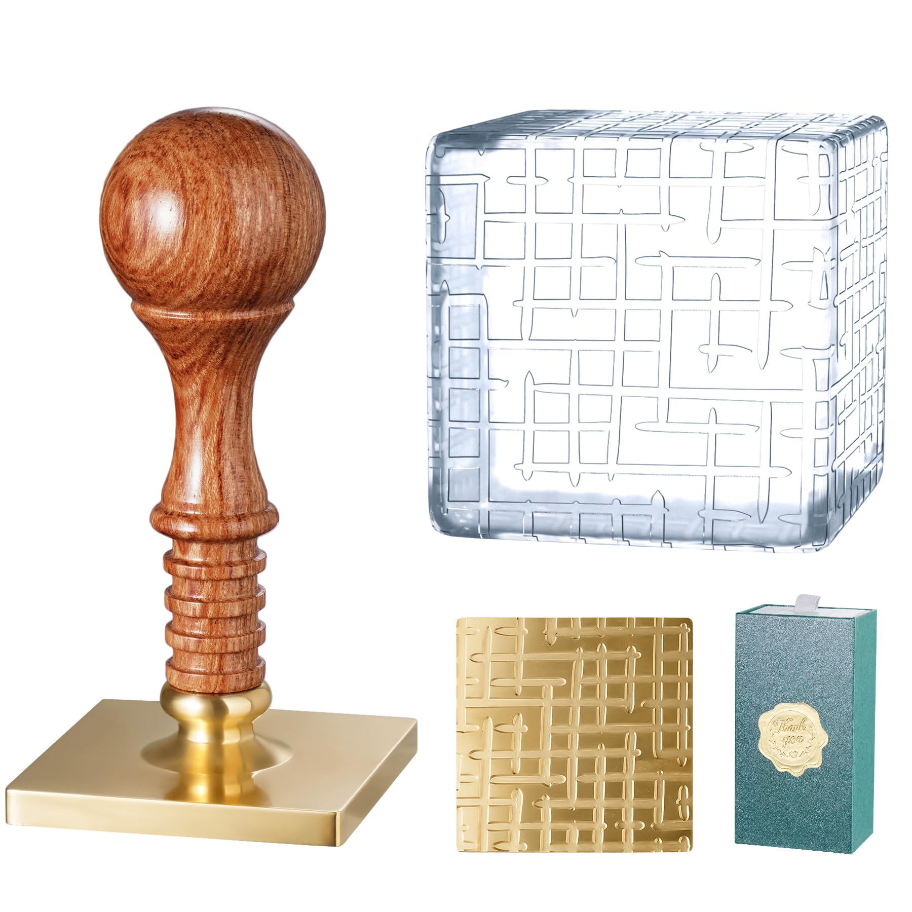 Sello de cubo de hielo personalizado NiHome para whisky, fiestas y eventos especiales